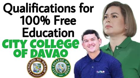 college school in davao city|City College of Davao offers free education starting August.